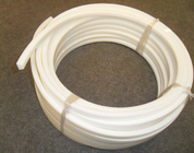 White Color Polyurethane V Drive Belts  , Food Processing Polyurethane Flat Belt