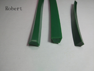Green Color Polyurethane Guiding Belt Outstanding Abrasion Resistance