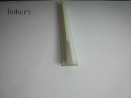 White Color Polyurethane Conveyor Belt Extrusion Profiles For Guiding And Tracking
