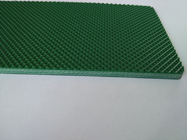 Green Color Pvc Material Industrial Conveyor Belts With Diamond Pattern