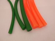 Wear Resistant Polyurethane Drive Belts PU Polyurethane Round Cord With Green Color Orange Color
