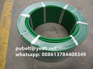 85A Green Color Polyurethane Round Belt With High Tensile Tear Strength