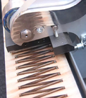 PU PVC Conveyor belt Manual Finger Punch Press Machine 900mm