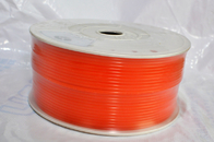 PU Round Belt Manufacturers Orange Color Abrasion Resistant Urethane Round Belting For Packiagng Machines