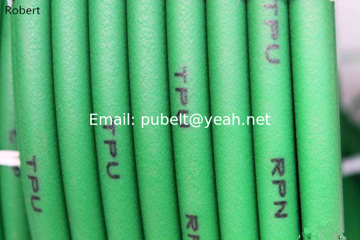Agricultural Machine Polyurethane Round Rubber Belts With Abrasion Resistance