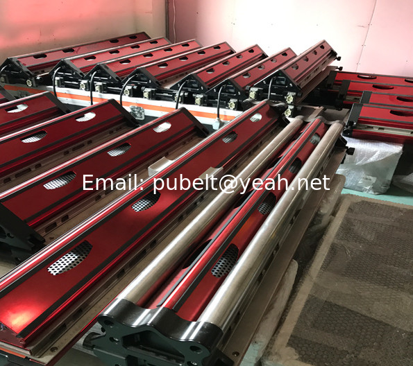 Portable Splice 2100MM Air Cool Hot Press Machine For PU Conveyor Belt