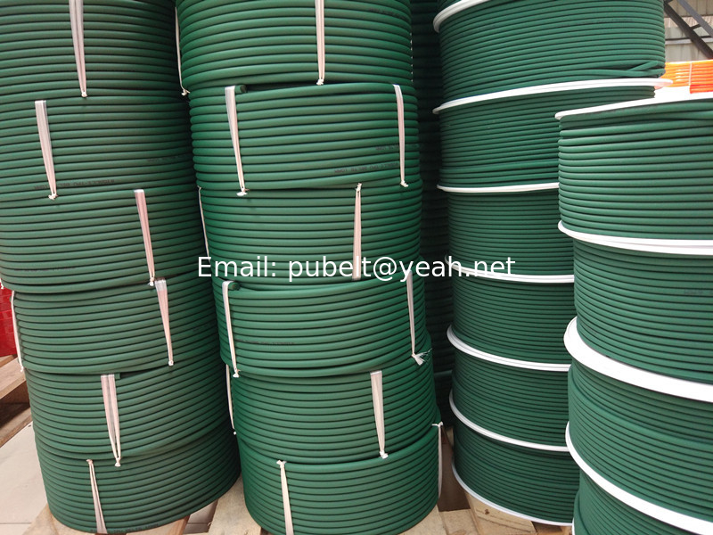 PU Round Belt Surface Rough in the Ceramic Industry