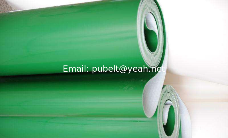 Portable Flat Transmission PVC Conveyor Belt For Packaging / Printing Machine