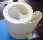White Color Vertical Industrial Conveyor Drive Belts Polyurethane Material