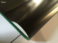 Material Handling Polyurethane Conveyor Belt Low Elongation Black Color