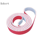 Adjustable Length Polyurethane Timing Drive Belts 50mm - 100mm Width Red Color