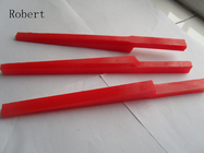 -30℃ - 80℃ Heat Resistant Polyurethane Parts Oil Resistance Red Color