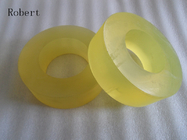 Natural Color Polyurethane Molding PU Parts Seal Ring High Tensile Strength