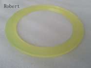 Natural Color Polyurethane Molding PU Parts Seal Ring High Tensile Strength