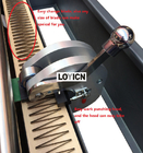 Lightweight Conveyor Belt Splicing Machine Single Finger / Double Fingers Punch Press for conveyor belt