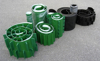 Industrial Equipment Incline PVC Conveyor Belt With Extruded Polyurethane Profiles