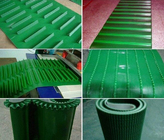 Industrial Equipment Incline PVC Conveyor Belt With Extruded Polyurethane Profiles