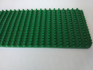 Grip Pattern Petrol Green PVC Conveyor Belt Replacement High Performance Wear Resistant