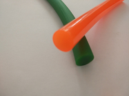 Rough Surface Urethane Belt For Food Industry , Light Green Dark Green Orange