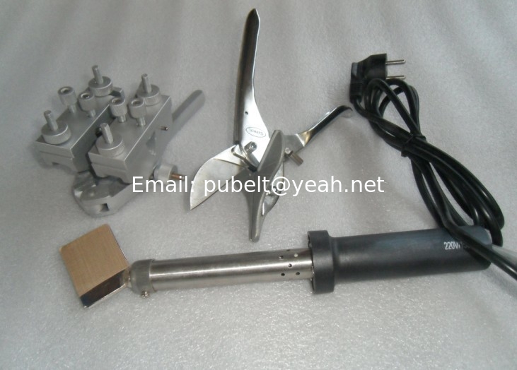 220V Stable Temperature Polyurethane Belt Welding Kit , V Belt Splicing Tool Kit