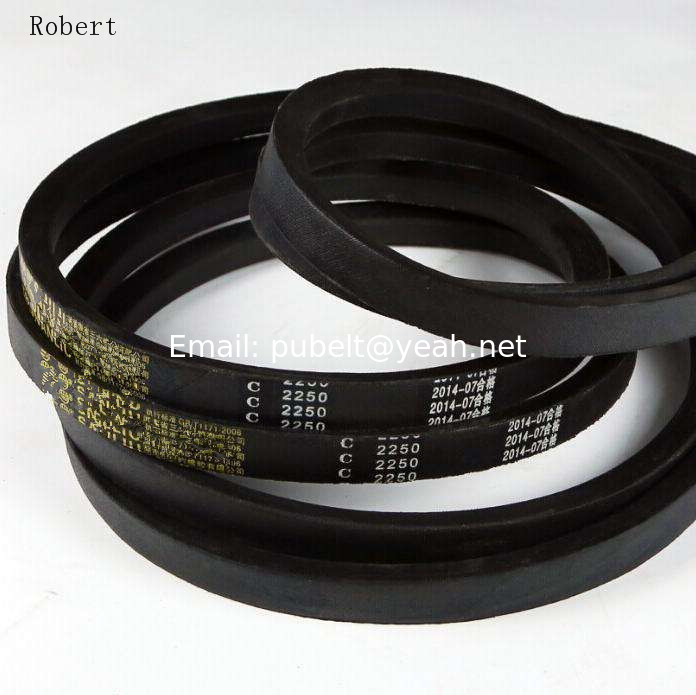 High Temperature Rubber V Timing Belts , Power Transmission Machine Drive Belts