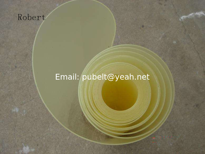 Building Materials Polyurethane Rubber Coating Sheet Cut / Tear Resistance