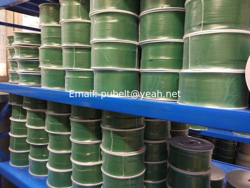 6mm Agricultural Machine Polyurethane Round Rubber Belts With Abrasion Resistance