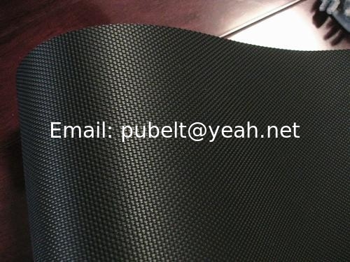 Black Color PVC Treadmill Belt PVC Conveyor Belt Was Used For Treadmill Machine