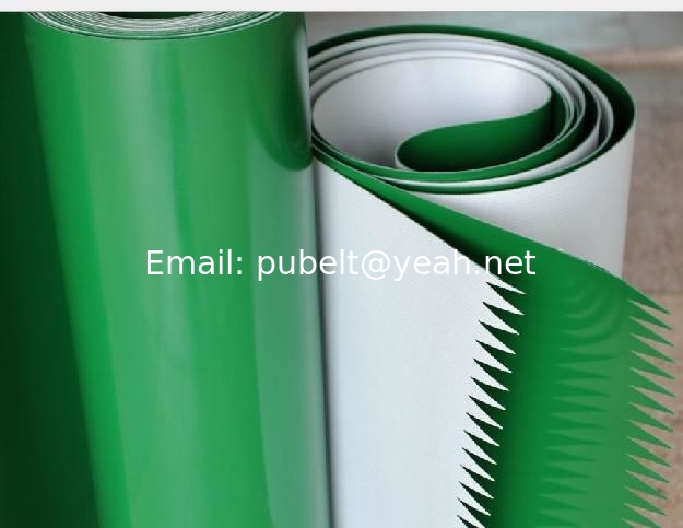 Green Conveyor Belt PVC Belt For Conveyor Transmission High Tensile Strength